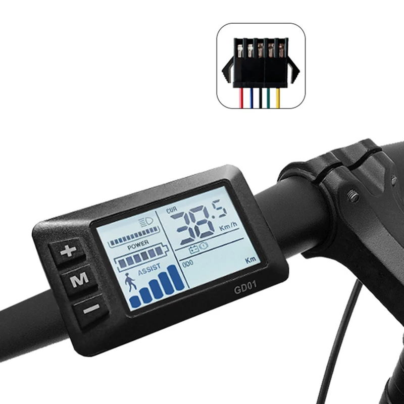 Electric Bike 36V/48V 30A 750W 1000W 2 Model Controller Ebike GD01 Display Ebike Conversion Kit
Electric Bike 36V/48V 30A 750W 1000W 2 Model Controller Ebike GD01 Display Ebike Conversion Kit