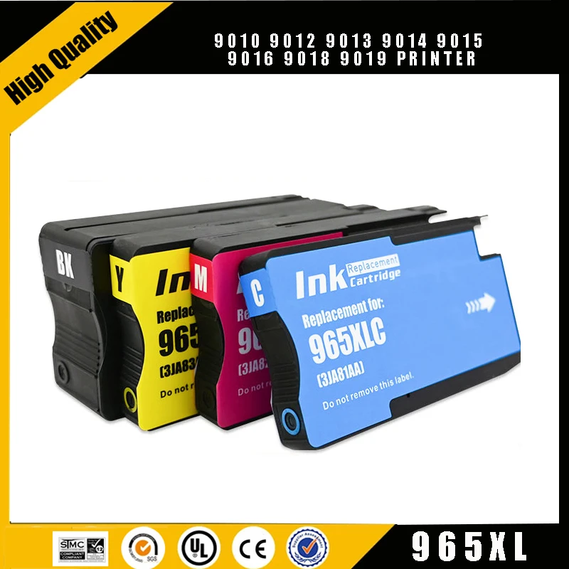 einkshop Compatible for HP 965XL 965XL 969 Ink cartridge FOR HP OfficeJet Pro 9010 9012 9013 9014 9015 9016 9018 9019 Printer
einkshop Compatible for HP 965XL 965XL 969 Ink cartridge FOR HP OfficeJet Pro 9010 9012 9013 9014 9015 9016 9018 9019 Printer