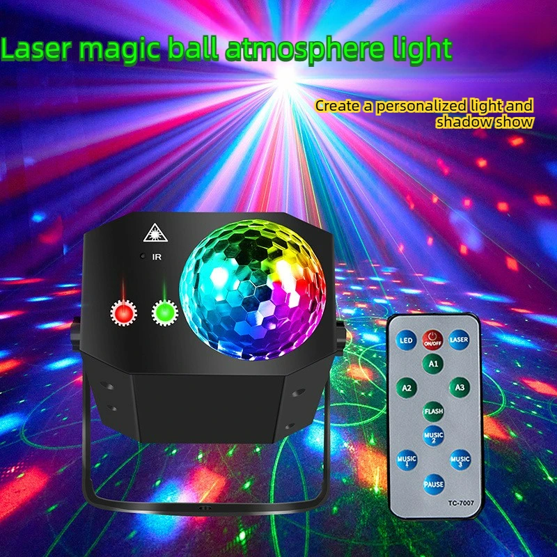 Disco Ball Party Lights - Sound Activated Pattern Projector for Dance, Birthday, Festival& Wedding
Disco Ball Party Lights - Sound Activated Pattern Projector for Dance, Birthday, Festival& Wedding