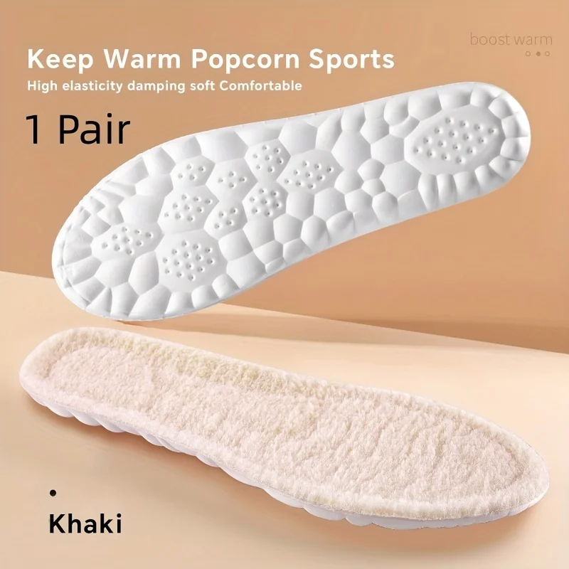 1 Pair Thermal Insoles Winter Warm Unisex Cold-Proof Soft Bottom Comfortable Sweat-Absorbing Winter Deodorant Cotton Insoles
1 Pair Thermal Insoles Winter Warm Unisex Cold-Proof Soft Bottom Comfortable Sweat-Absorbing Winter Deodorant Cotton Insoles