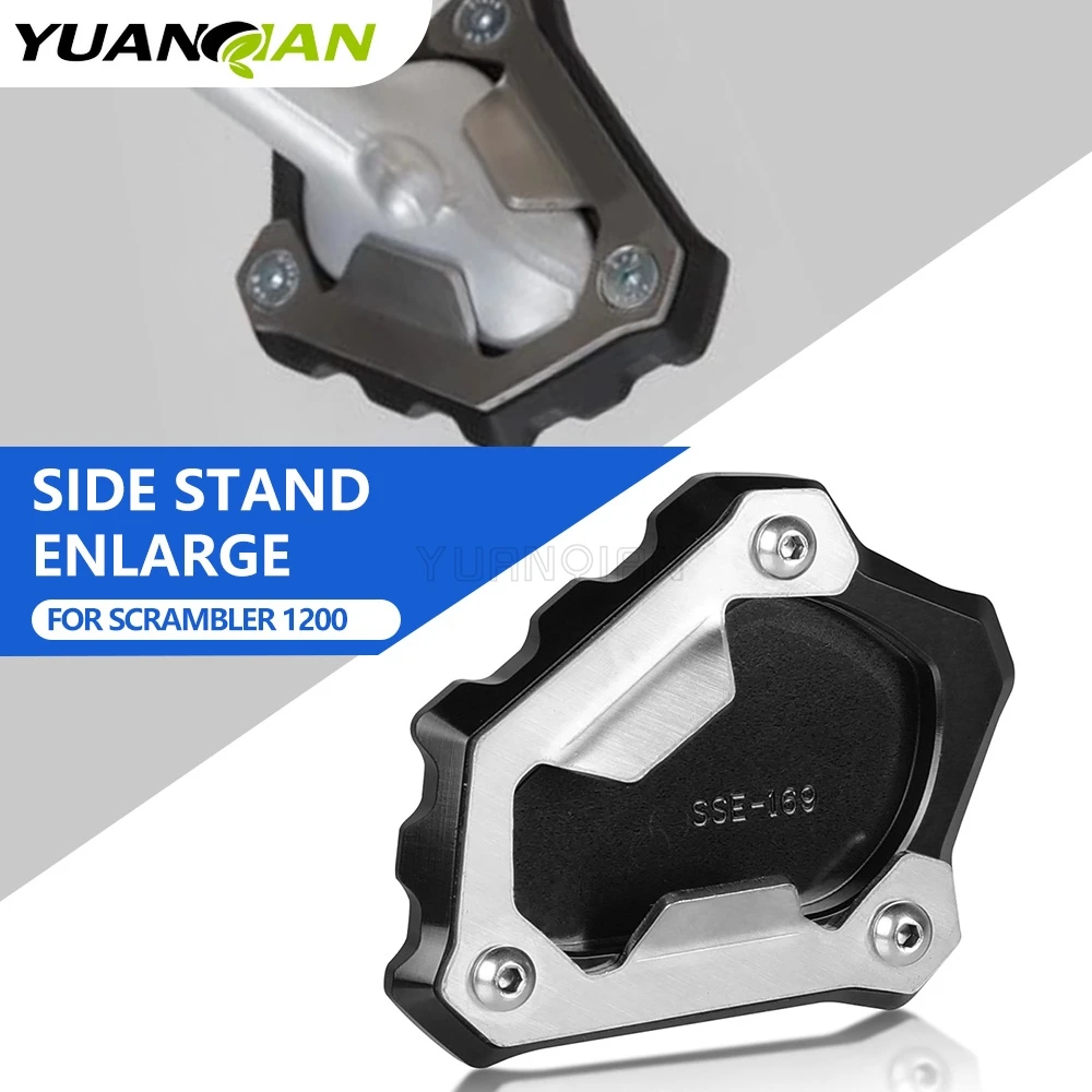 Kickstand Side Stand Enlarger Pad Plate For Scrambler 1200 XC XE 2018 2019 2020 2021 2022 2023 DS01 Motorcycle Accessories
Kickstand Side Stand Enlarger Pad Plate For Scrambler 1200 XC XE 2018 2019 2020 2021 2022 2023 DS01 Motorcycle Accessories