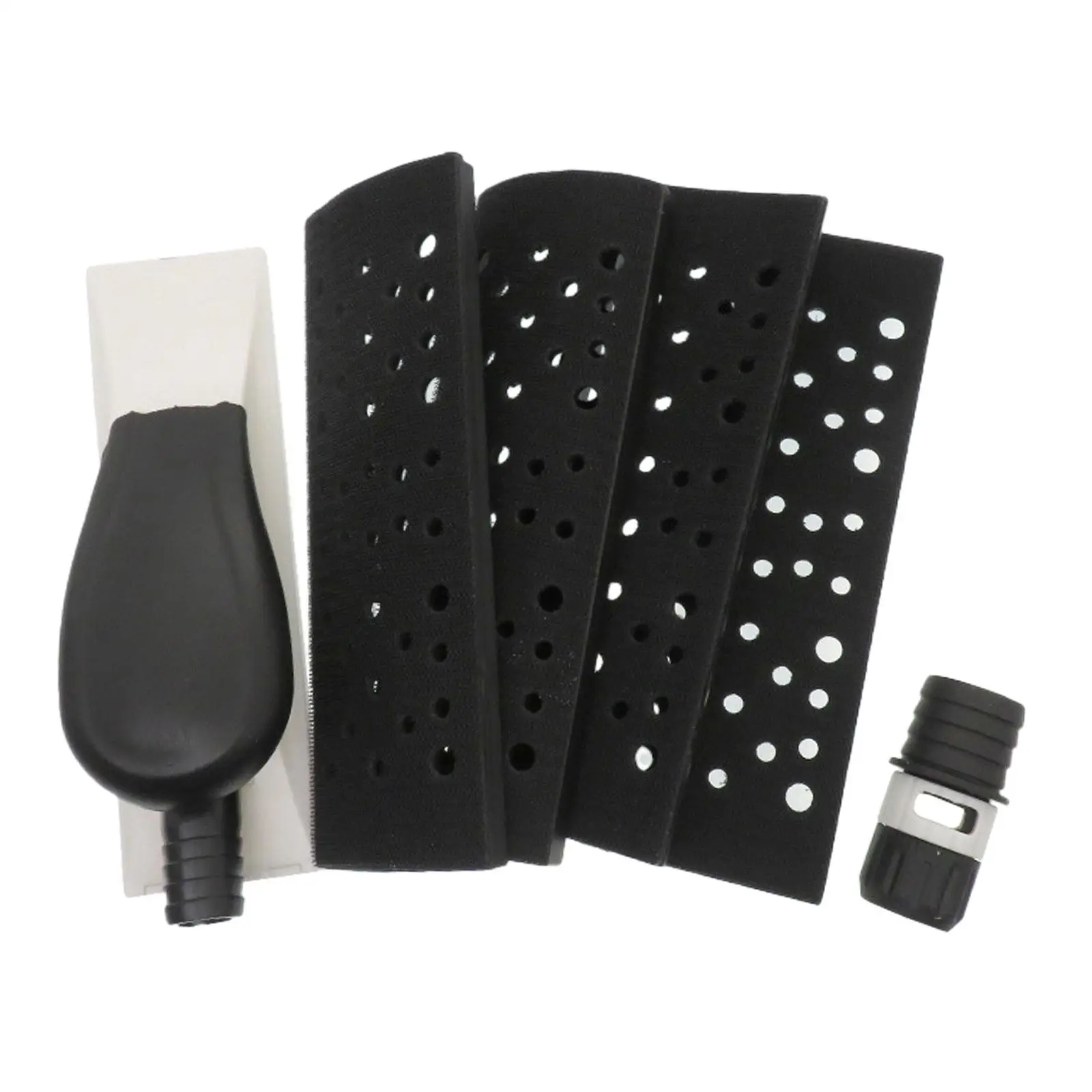 5 Pieces Vacuum Hand Sanding Block Adjustable Dust for Drywalling Metalworking
5 Pieces Vacuum Hand Sanding Block Adjustable Dust for Drywalling Metalworking
