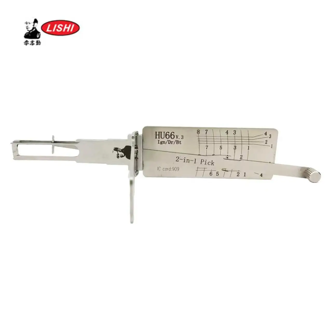 New Single lifter HU66 Lishi 2 in1 for VW Skoda Porsche audi Open Car Door Locksmiths tool Decoder
New Single lifter HU66 Lishi 2 in1 for VW Skoda Porsche audi Open Car Door Locksmiths tool Decoder