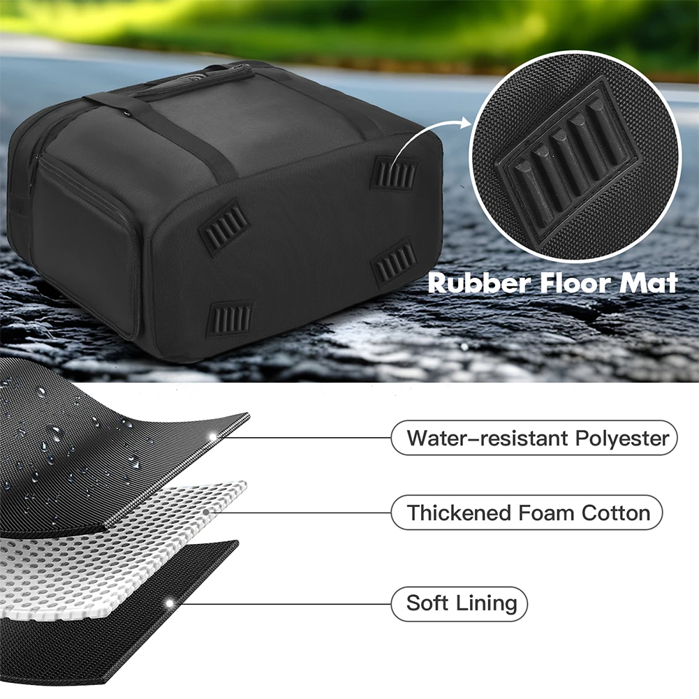 Carrying Case Portable Power Station Bag Waterproof Storage Case Anti-drop with Shoulder Strap & Handle for Ecoflow Delta 3 Plus
Carrying Case Portable Power Station Bag Waterproof Storage Case Anti-drop with Shoulder Strap & Handle for Ecoflow Delta 3 Plus