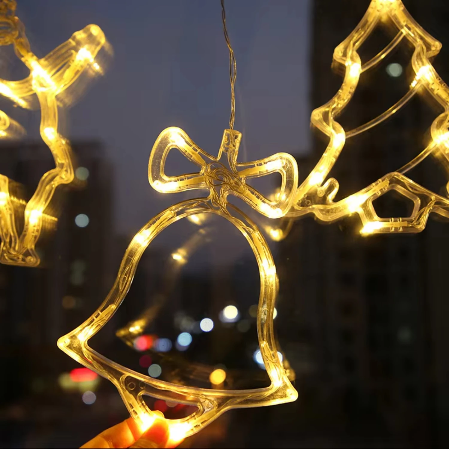 Xmas Festival Atmosphere Party Supplies Window Hanging String Sucker Lamp Garland Led Light
Xmas Festival Atmosphere Party Supplies Window Hanging String Sucker Lamp Garland Led Light