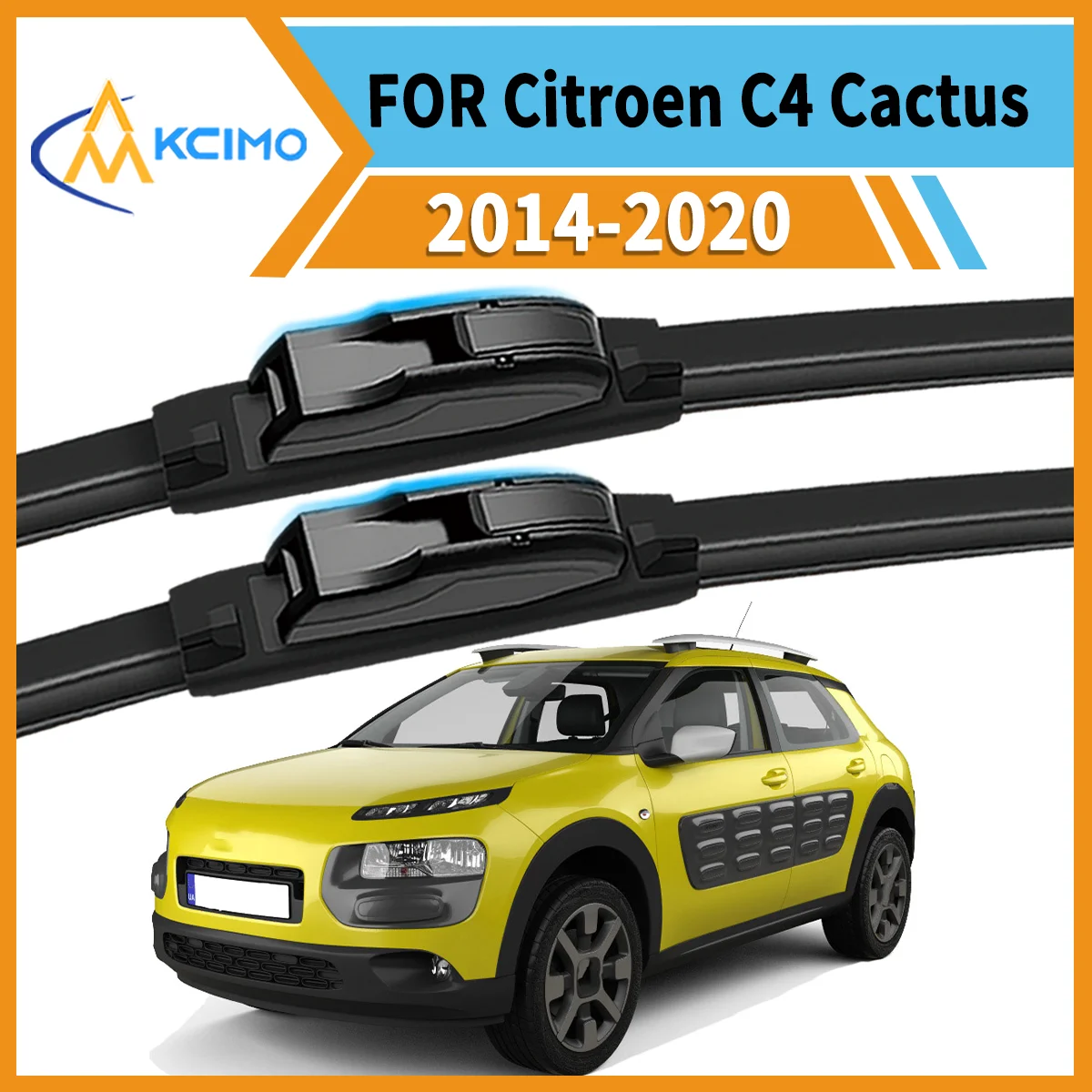 2PCS All-Weather Wiper Blades Perfect for Citroen C4 Cactus 2014-2020 Durable Smudge-Free Clean Maximum Driving Safety
2PCS All-Weather Wiper Blades Perfect for Citroen C4 Cactus 2014-2020 Durable Smudge-Free Clean Maximum Driving Safety
