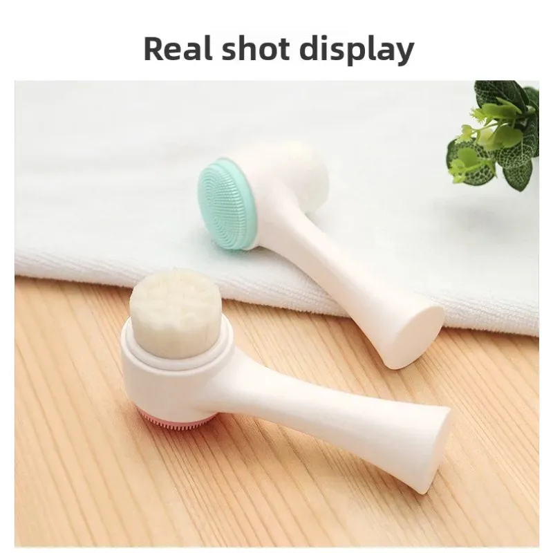 Silicone 2-in-1 Facial Cleansing Brush - Exfoliate, Massage, & Revitalize Unscented Skin Care
Silicone 2-in-1 Facial Cleansing Brush - Exfoliate, Massage, & Revitalize Unscented Skin Care