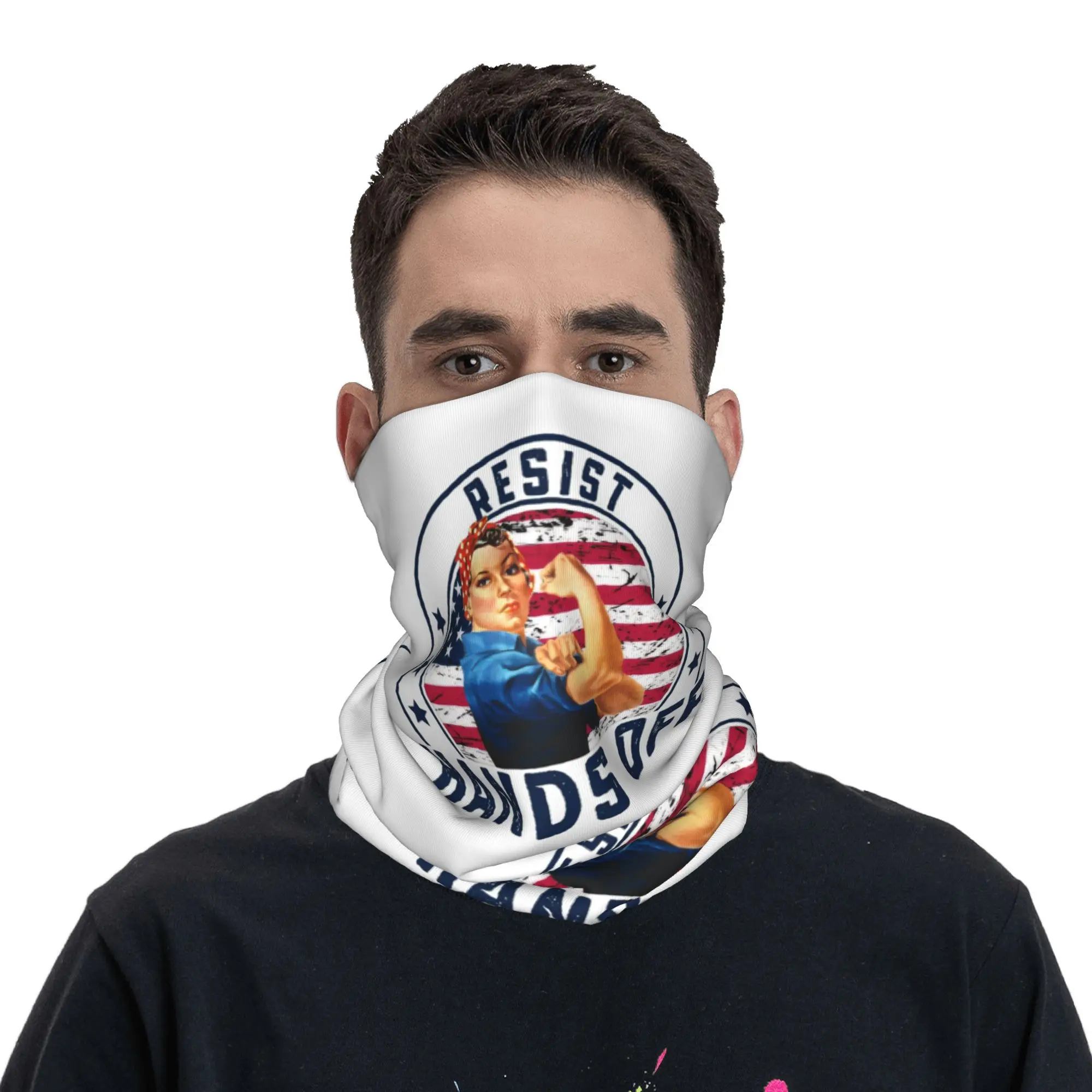 Hands Off Protest Anti Fascist Bandana Neck Cover Printed Balaclavas Wrap Scarf Headband Fishing for Men Women Adult Breathable
Hands Off Protest Anti Fascist Bandana Neck Cover Printed Balaclavas Wrap Scarf Headband Fishing for Men Women Adult Breathable