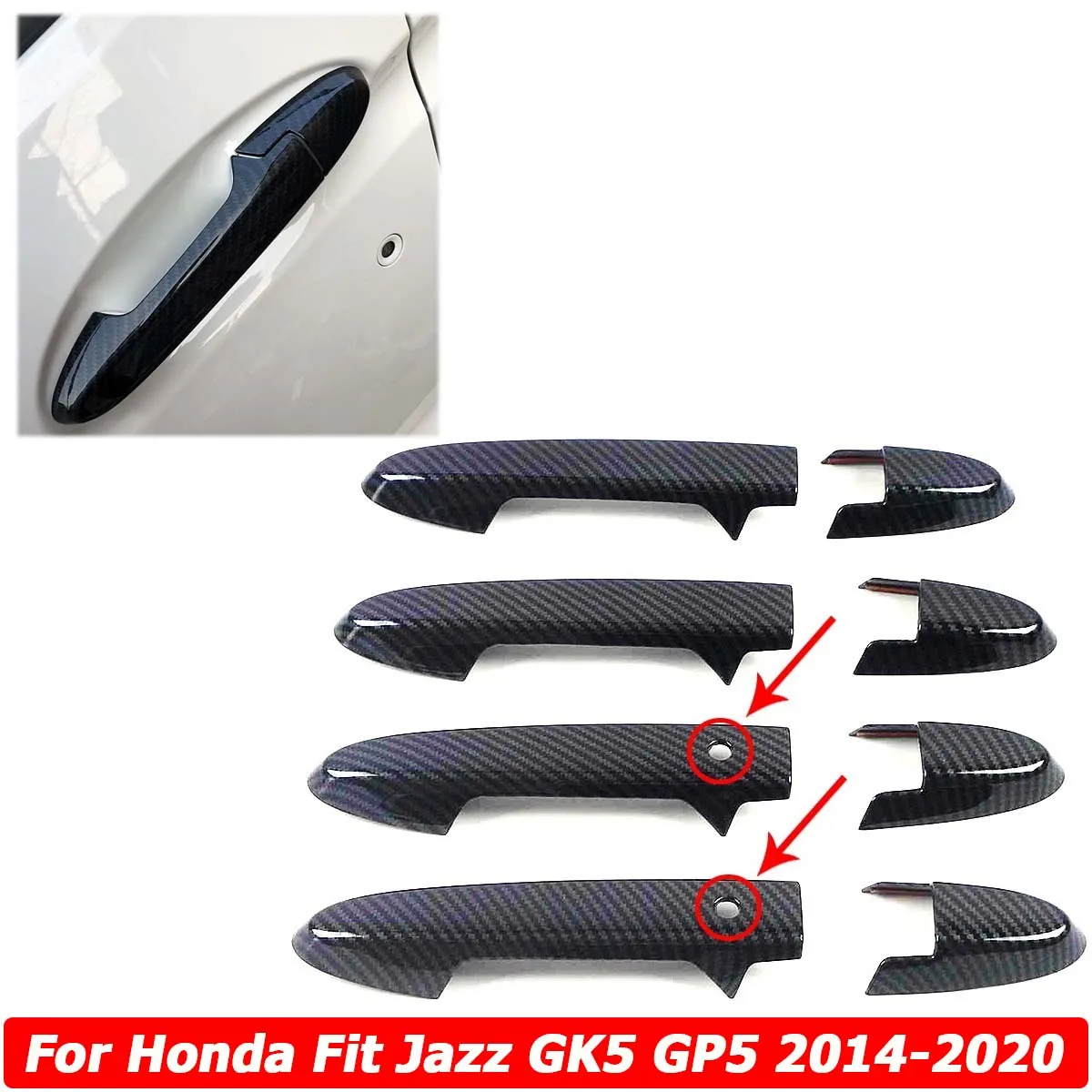 Для Honda Fit Jazz GK5 GP5 2014-2020 внешняя дверная ручка, накладка, защитное украшение, наклейка из АБС-пластика, автомобильные аксессуары
Для Honda Fit Jazz GK5 GP5 2014-2020 внешняя дверная ручка, накладка, защитное украшение, наклейка из АБС-пластика, автомобильные аксессуары