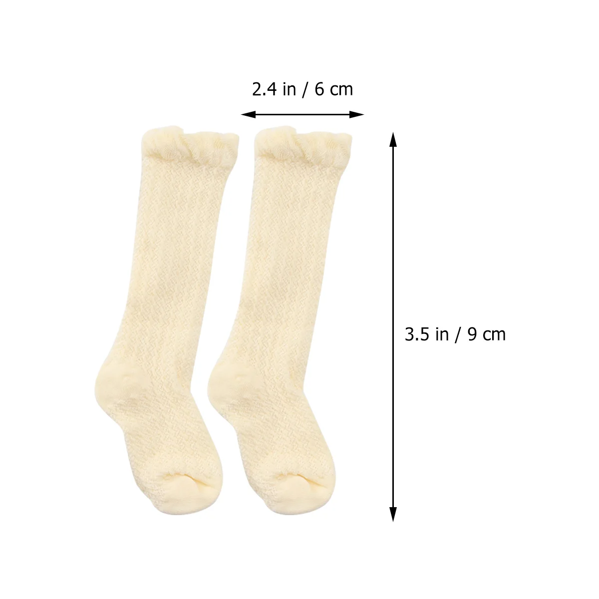 3Pairs Breathable Baby Long Socks Anti-Slip Cotton Socks for Newborn Mesh Panel Design Soft Fit Summer Wear 0-1 Years
3Pairs Breathable Baby Long Socks Anti-Slip Cotton Socks for Newborn Mesh Panel Design Soft Fit Summer Wear 0-1 Years