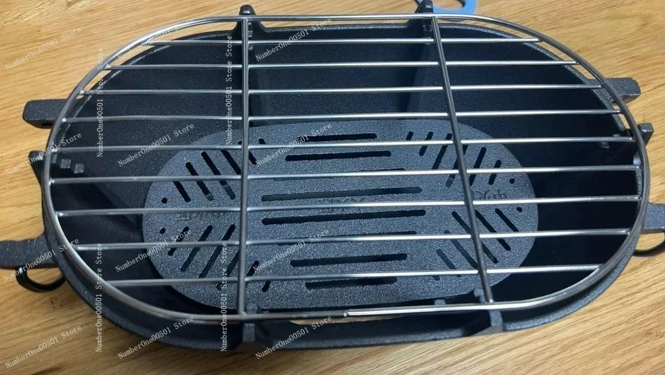 For Outdoor Portable Use Multi Function Durable Cooking Grid Heavy Duty Barbecue Cast Iron Grill Oval Shape Charcoal BBQ Grill
For Outdoor Portable Use Multi Function Durable Cooking Grid Heavy Duty Barbecue Cast Iron Grill Oval Shape Charcoal BBQ Grill