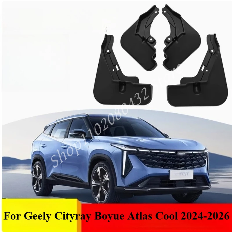 Mudguards For Geely Cityray Boyue Atlas Cool 2024-2026 Mud Flaps Fender Cover Flares Splash Guard Cover Exterior Accessories
Mudguards For Geely Cityray Boyue Atlas Cool 2024-2026 Mud Flaps Fender Cover Flares Splash Guard Cover Exterior Accessories