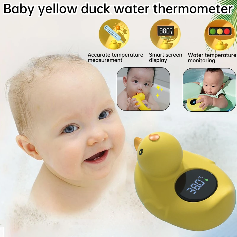 Little yellow duck shower water temperature gauge,waterproof floating toy,precise temperature measurement,safe shower indicator
Little yellow duck shower water temperature gauge,waterproof floating toy,precise temperature measurement,safe shower indicator