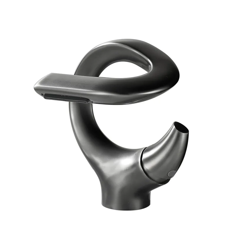 All-copper creative art wash basin gun gray faucet waterfall splash-proof toilet bathroom cabinet basin faucet
All-copper creative art wash basin gun gray faucet waterfall splash-proof toilet bathroom cabinet basin faucet