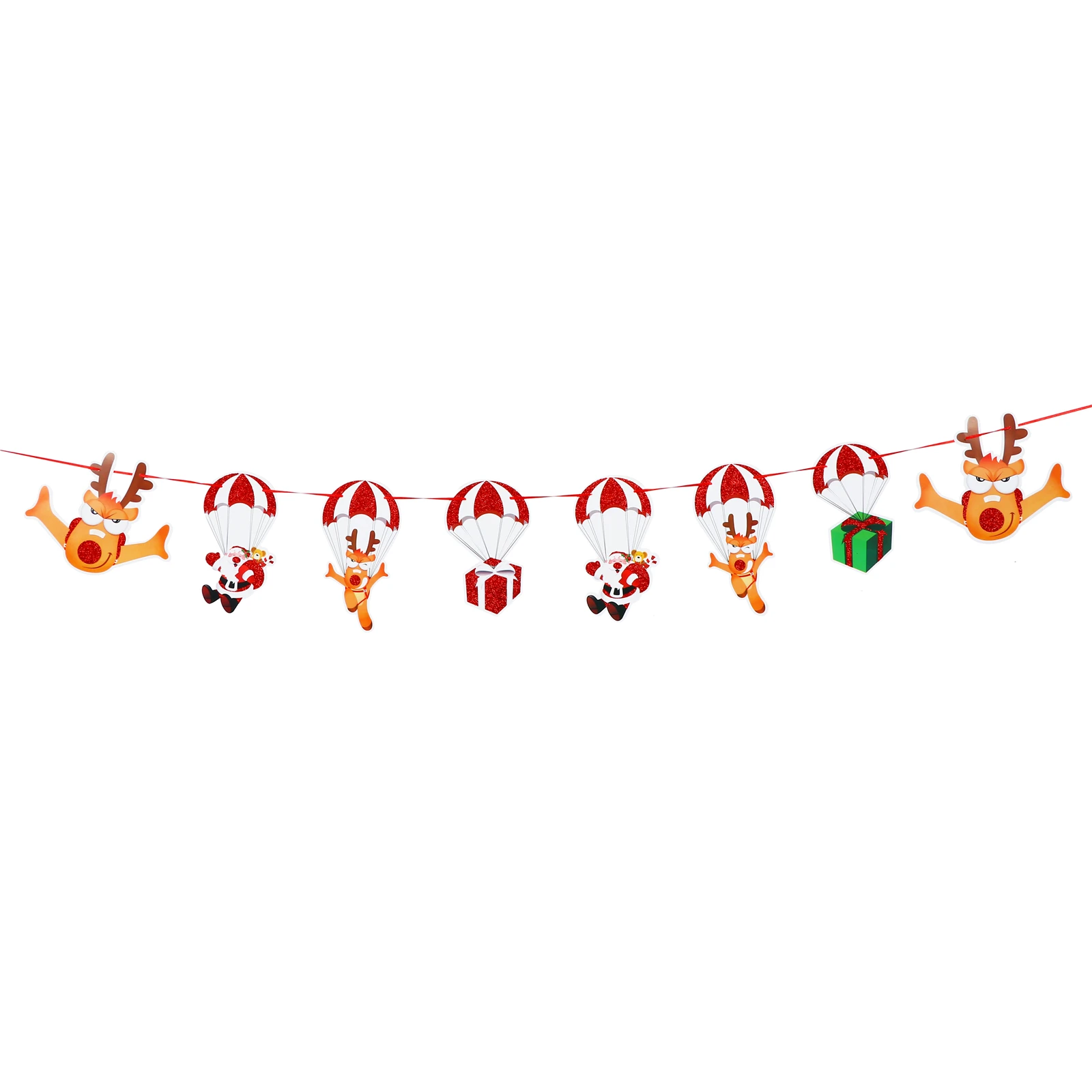 Christmas Paper Banner Hanging Decoration Stylish Party Ornament Xmas Home Garden Porch Yard Pendant Festive Photo Prop
Christmas Paper Banner Hanging Decoration Stylish Party Ornament Xmas Home Garden Porch Yard Pendant Festive Photo Prop