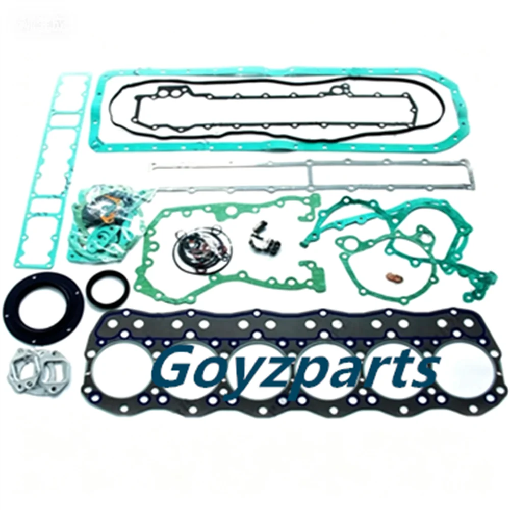 ME071328 ME999903 6D16.7A Engine Complete Overhaul Rebuilding Gasket Kit For Mitsubishi Kobelco SK250-6 SK330-6 Excavators
ME071328 ME999903 6D16.7A Engine Complete Overhaul Rebuilding Gasket Kit For Mitsubishi Kobelco SK250-6 SK330-6 Excavators