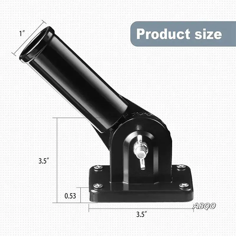 2X Flag Pole Holder Mounting Bracket Adjustable Flagpole Rod Hitch Bracket Multi-Position Flag Pole Mounting Bracket
2X Flag Pole Holder Mounting Bracket Adjustable Flagpole Rod Hitch Bracket Multi-Position Flag Pole Mounting Bracket