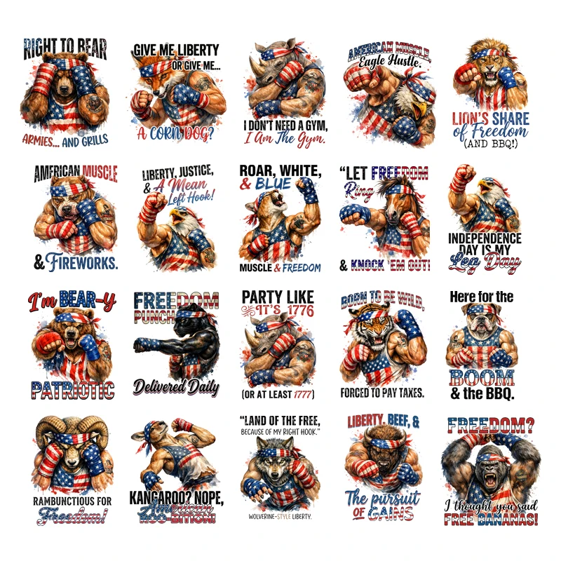 Vintage Boxing animals fox eagle Design Heat Transfer Patch - Durable,Vibrant Colors,Strong Adhesive for DIY Apparel&Accessories
Vintage Boxing animals fox eagle Design Heat Transfer Patch - Durable,Vibrant Colors,Strong Adhesive for DIY Apparel&Accessories