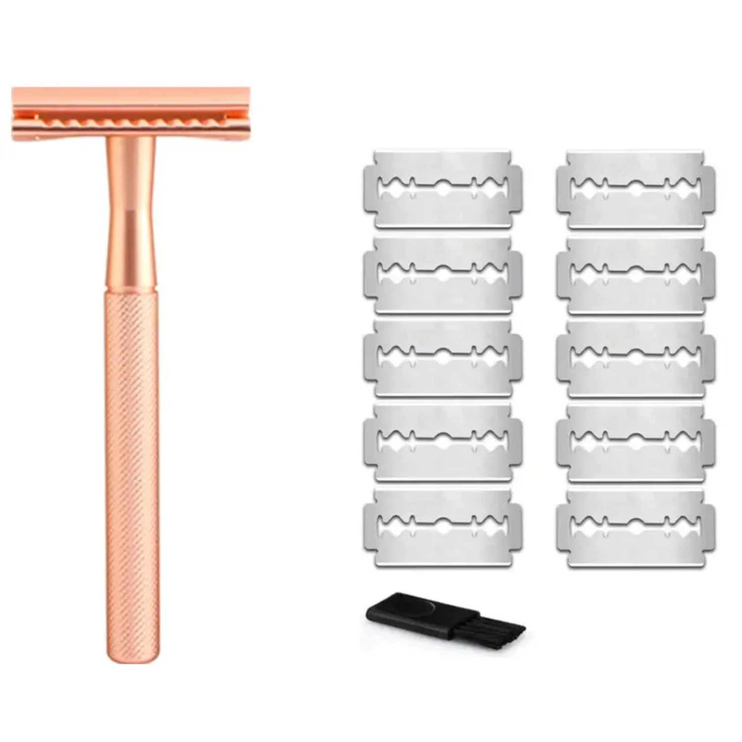 Metal Safety Razor for Men and Women - Superior Quality Reusable Shaving Razor with 10 Blades, Eco-Friendly Design for Smooth an
Metal Safety Razor for Men and Women - Superior Quality Reusable Shaving Razor with 10 Blades, Eco-Friendly Design for Smooth an