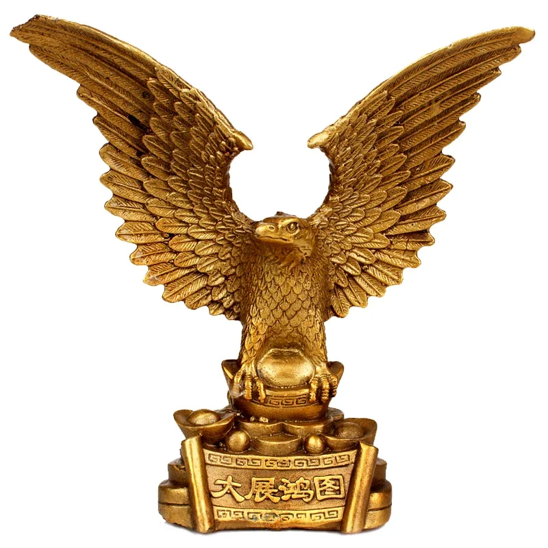 Pure Copper Crafts Eagle Spread Wing Ornaments Home Office Feng Shui Decoration Coppper Crafts Gifts
Pure Copper Crafts Eagle Spread Wing Ornaments Home Office Feng Shui Decoration Coppper Crafts Gifts