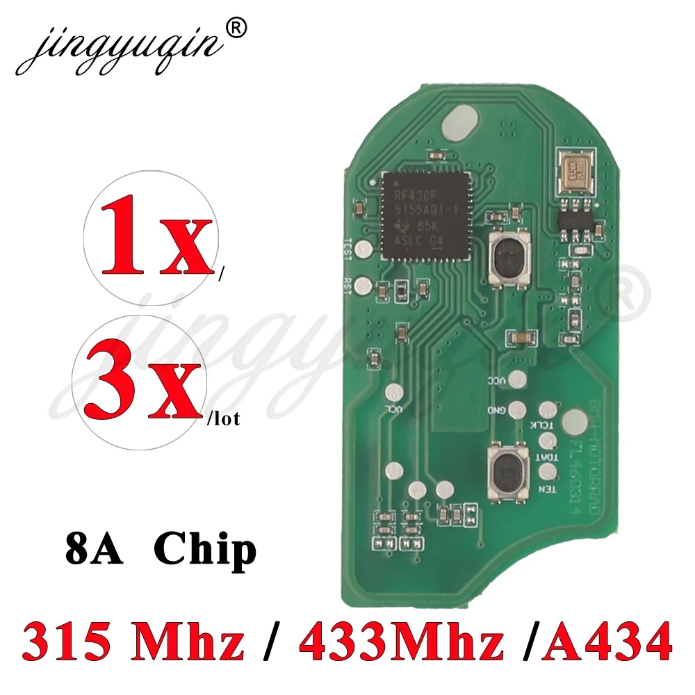 jingyuqin 8A Chip Keyless Smart Key PCB for BMW Motorcycle F750 F850 K1600 R1200R R1250GS K1600GT F750GS F850GS Adventure C400GT
jingyuqin 8A Chip Keyless Smart Key PCB for BMW Motorcycle F750 F850 K1600 R1200R R1250GS K1600GT F750GS F850GS Adventure C400GT
