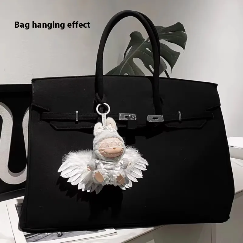 Labubu V1 V2 V3 Secret Angel Sexy Clothes For 17cm Pendant Labubu Clothes 5pcs Set Black And White Wings Only Clothes
Labubu V1 V2 V3 Secret Angel Sexy Clothes For 17cm Pendant Labubu Clothes 5pcs Set Black And White Wings Only Clothes