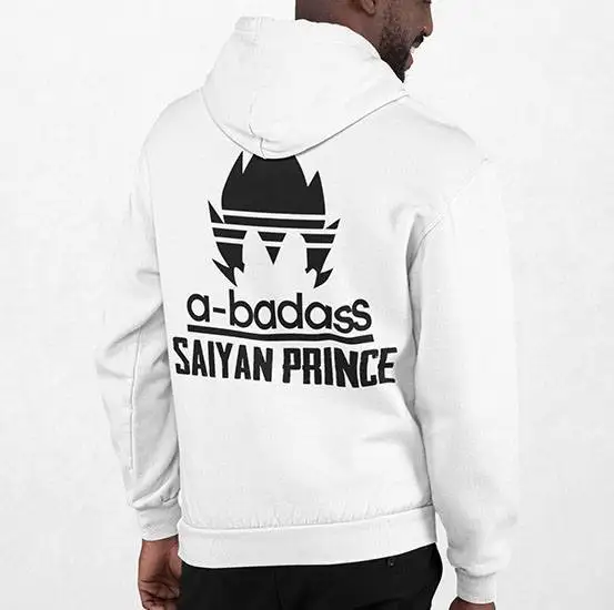 White Dragon Ball Hoodie Men Saiyan Prince Badass Print Cotton Streetwear Pullover Loose Fit Unisex Anime Pride Design
White Dragon Ball Hoodie Men Saiyan Prince Badass Print Cotton Streetwear Pullover Loose Fit Unisex Anime Pride Design
