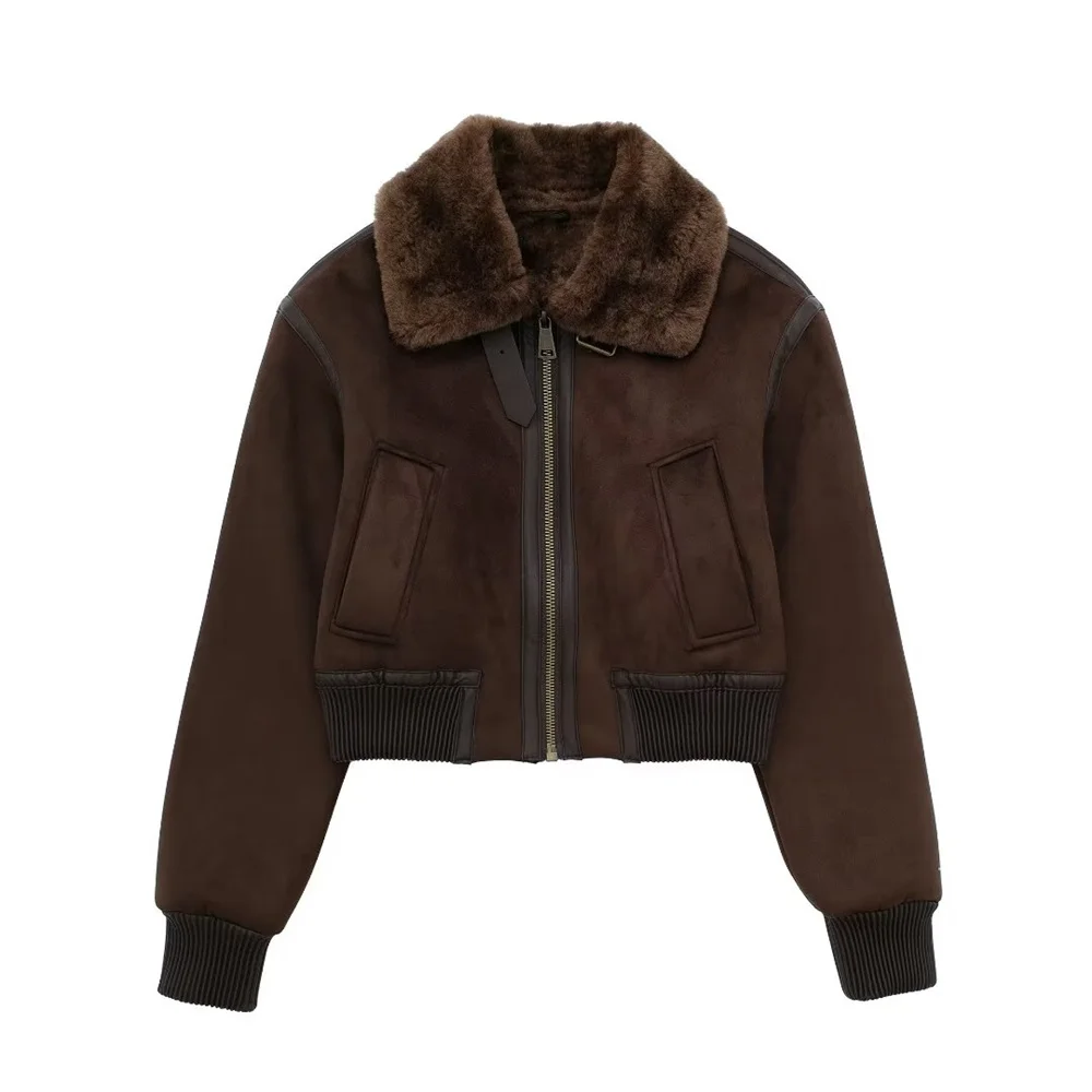 Autumn Winter New Women Casual Standing Neck Contrast Strap Decoration Loose Double Sided Jacket Female Coat
Autumn Winter New Women Casual Standing Neck Contrast Strap Decoration Loose Double Sided Jacket Female Coat