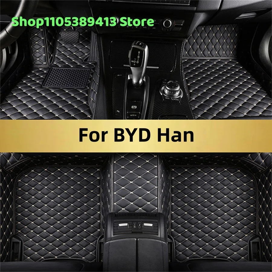 Custom Car Floor Mats For BYD Han 2022 2023 2024 2025 2026 2027 2028 Car Mat Accessories Mats Carpets Auto
Custom Car Floor Mats For BYD Han 2022 2023 2024 2025 2026 2027 2028 Car Mat Accessories Mats Carpets Auto