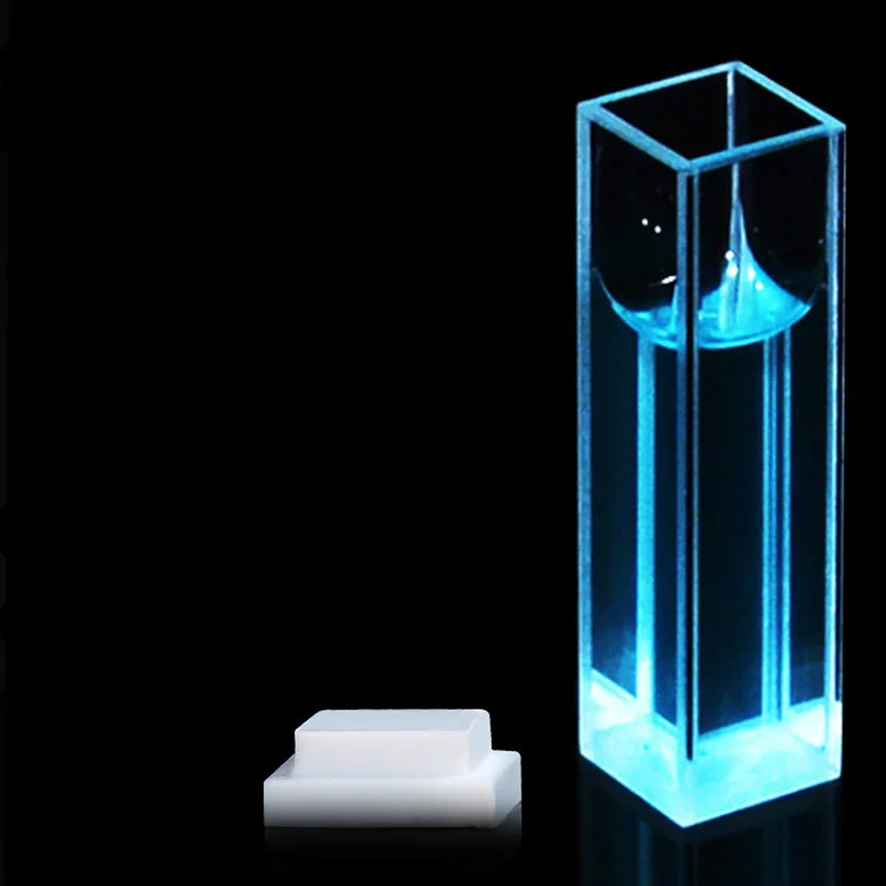 1Pcs 10mm Path Length JGS1 Fluorescence Quartz Cuvette Cell With Lid For Fluorescence spectrometer fluorospectrophotometer
1Pcs 10mm Path Length JGS1 Fluorescence Quartz Cuvette Cell With Lid For Fluorescence spectrometer fluorospectrophotometer