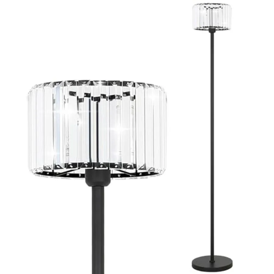 Crystal Floor Lamp for Living Room Modern Elegance Crystal Floor Lamp for Bedroom On/Off Feet Switch Reading Corner Lamp for Of
Crystal Floor Lamp for Living Room Modern Elegance Crystal Floor Lamp for Bedroom On/Off Feet Switch Reading Corner Lamp for Of