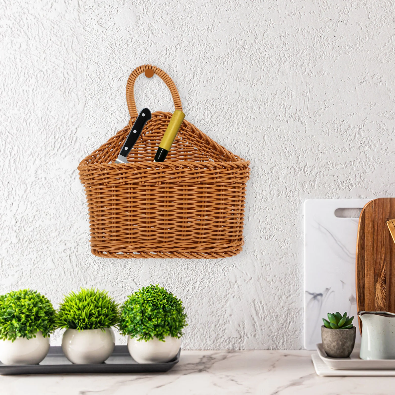 Laundry Baskets Kitchenware Hanging Cutlery Storage Household Manual Knitted Brown Woven Decor Baby
Laundry Baskets Kitchenware Hanging Cutlery Storage Household Manual Knitted Brown Woven Decor Baby