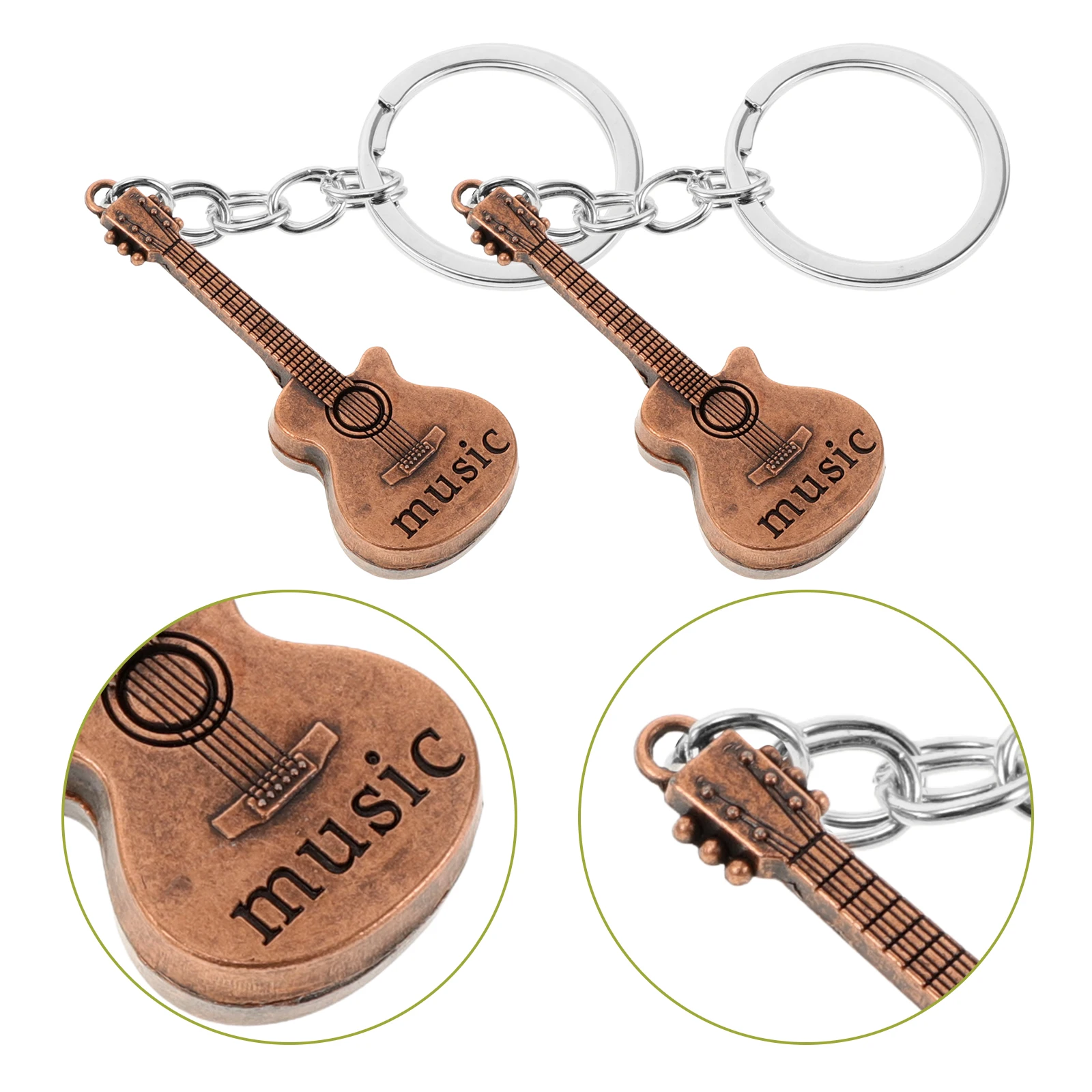 3 Pcs Tiny Guitar Keychain Keychain Dark Brown Small Man Climbing Accessories Music Instrument Keyring Pendant
3 Pcs Tiny Guitar Keychain Keychain Dark Brown Small Man Climbing Accessories Music Instrument Keyring Pendant