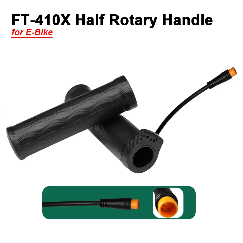Electric Bicycle Accessories FT-410X Waterproof Throttle Half-throttle Handlebar Bicycle Modification Parts
Electric Bicycle Accessories FT-410X Waterproof Throttle Half-throttle Handlebar Bicycle Modification Parts