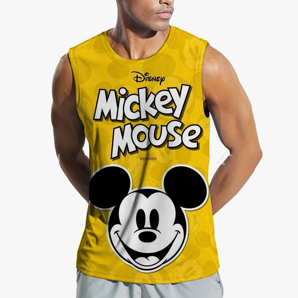 Potdemiel Disney Summer Adult Cute Cartoon Tank Top Fun Mickey Mouse Sleeveless Shirt Fashion Clothing Boys Casual Streetwear
Potdemiel Disney Summer Adult Cute Cartoon Tank Top Fun Mickey Mouse Sleeveless Shirt Fashion Clothing Boys Casual Streetwear