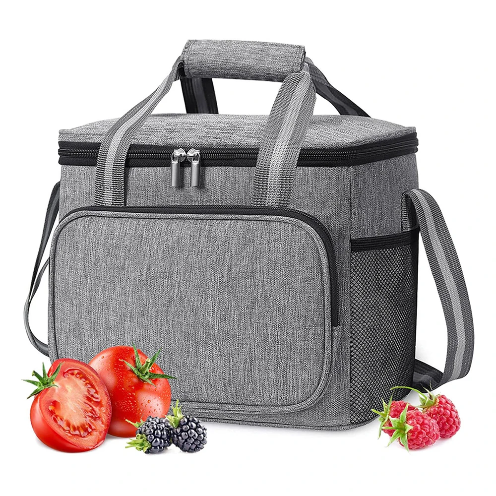 15L Waterproof Capacity Thermal Lunch Box Bag Handbag for Travel Portable Cooler Insulated Picnic Food Bags for Men Women Kids
15L Waterproof Capacity Thermal Lunch Box Bag Handbag for Travel Portable Cooler Insulated Picnic Food Bags for Men Women Kids