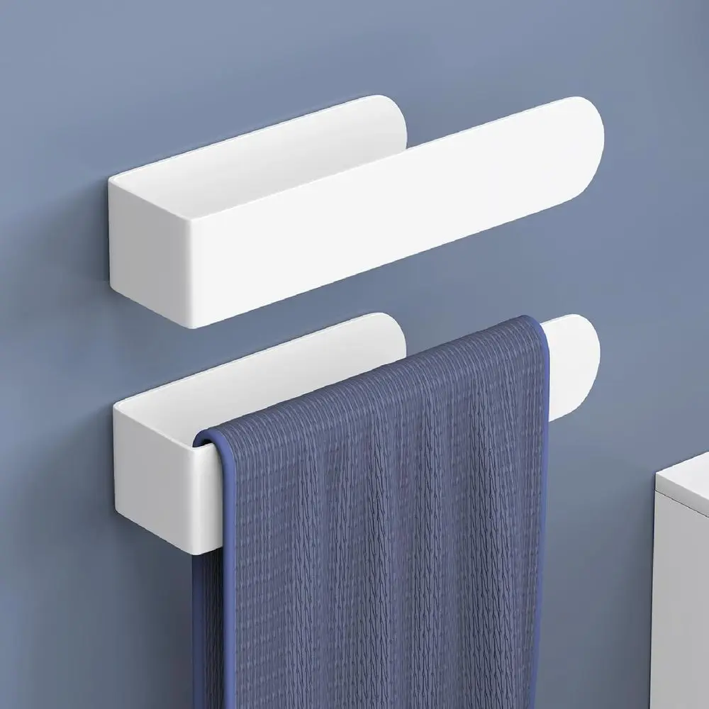 2-Pack Wall-Mounted Stainless Steel Towel Rack, 8 Inch Kitchen & Bath Towel Holder Set, White
2-Pack Wall-Mounted Stainless Steel Towel Rack, 8 Inch Kitchen & Bath Towel Holder Set, White