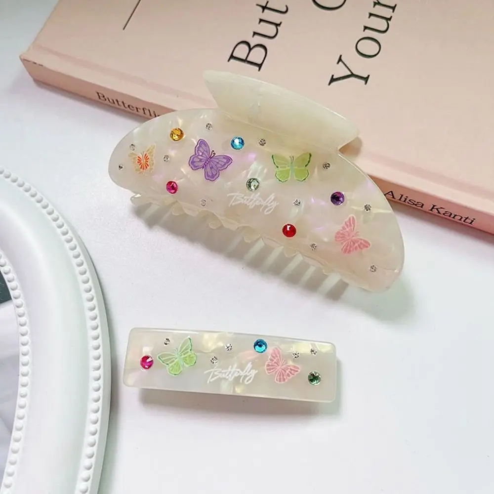 Personalized Acetic Acid Hair Claw Rhinestone Butterfly Women Hair Clip Diamond Ponytail Holder Headdress Party
Personalized Acetic Acid Hair Claw Rhinestone Butterfly Women Hair Clip Diamond Ponytail Holder Headdress Party