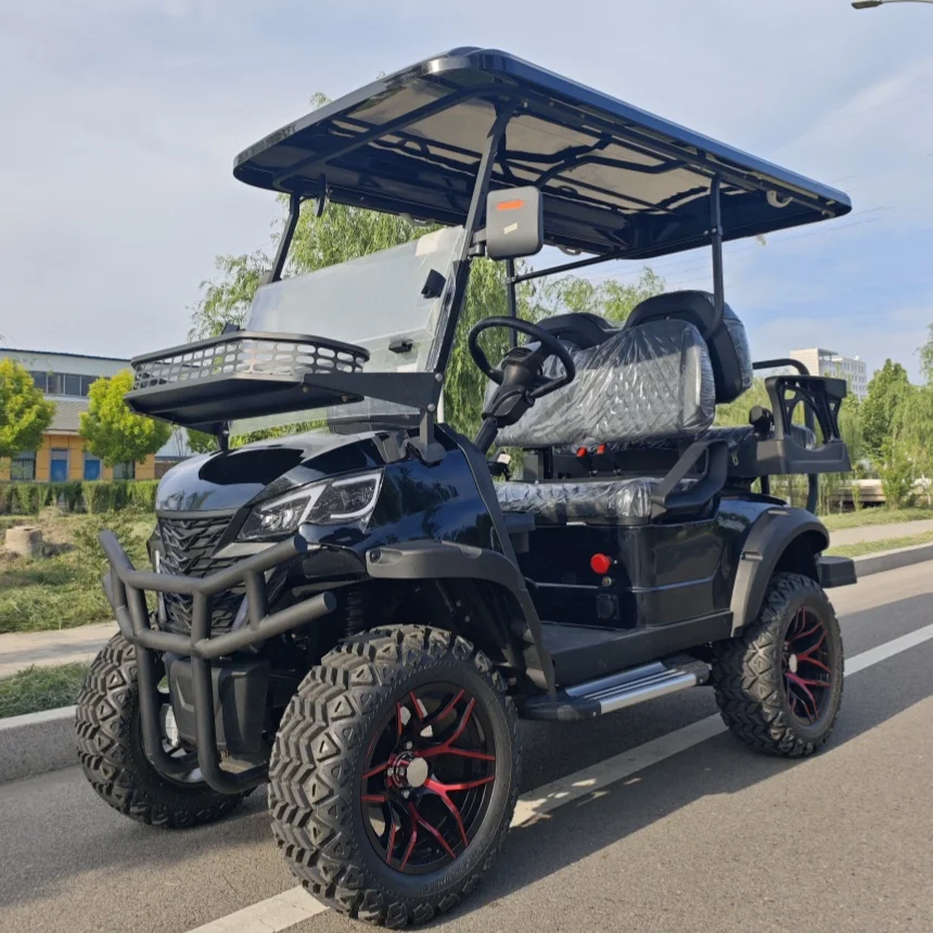 Low Price New 4 Seater Electric Golf Cart Foldable Rear Seat Built-In Storage Box Front Bumper And Front Basket Go Kart Adult
Low Price New 4 Seater Electric Golf Cart Foldable Rear Seat Built-In Storage Box Front Bumper And Front Basket Go Kart Adult