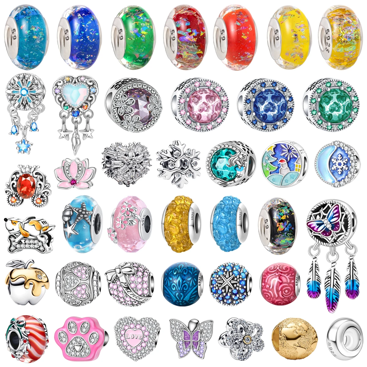 Hot Sale 925 Sterling Silver Charm Lotus Dream Catcher Cat Eye Glass Bead fit Women DIY Bracelet Necklace Exquisite Jewelry Gift
Hot Sale 925 Sterling Silver Charm Lotus Dream Catcher Cat Eye Glass Bead fit Women DIY Bracelet Necklace Exquisite Jewelry Gift