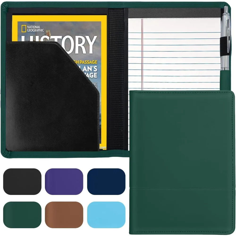 Padfolio/Portfolio Binder, Mini Padfolio Portfolio Binder 5 x 8 Legal Writing Pad, A5 Document Organizer Folder for Men Women, D 
Padfolio/Portfolio Binder, Mini Padfolio Portfolio Binder 5 x 8 Legal Writing Pad, A5 Document Organizer Folder for Men Women, D