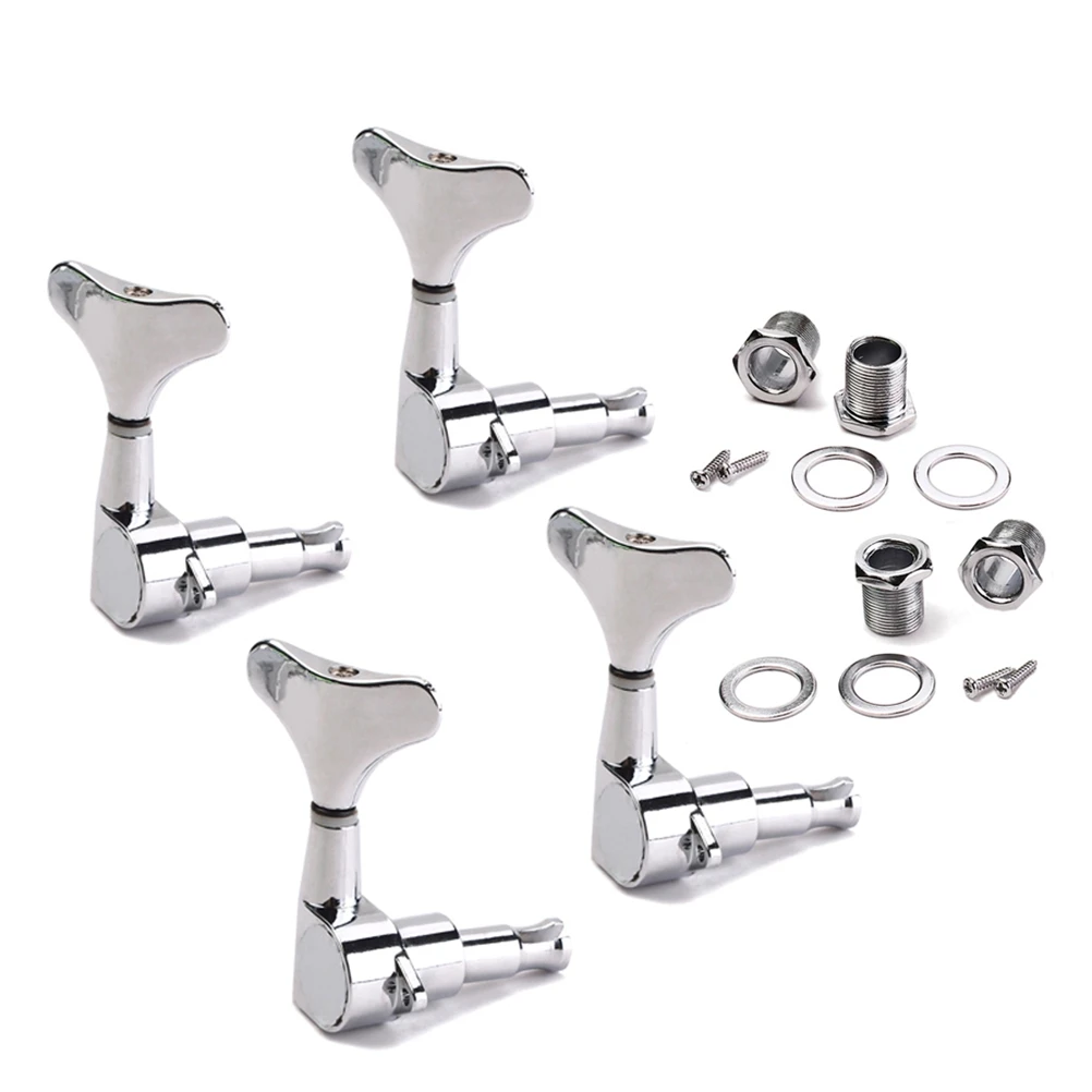 Bass Tuning Pegs Guitar Machine Heads Replacement For Electric Acoustic Guitars Durable Plated Metal Internal Gear String
Bass Tuning Pegs Guitar Machine Heads Replacement For Electric Acoustic Guitars Durable Plated Metal Internal Gear String
