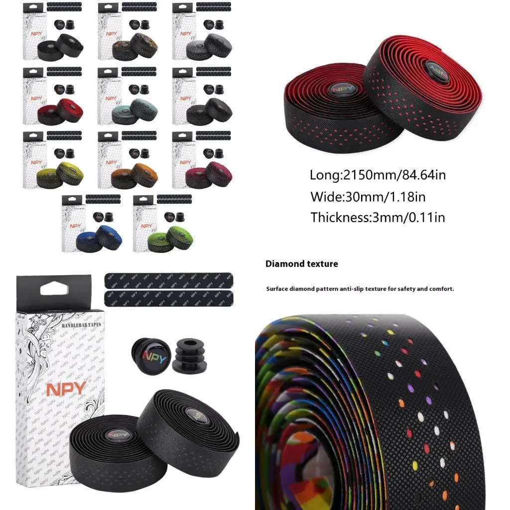 Y1UC 2Pcs Cycling Bicycles Handlebar Tape Bikes Handle Wrap Handlebars Tape NonSlip Bikes Handlebars Tape AntiVibration Wrap
Y1UC 2Pcs Cycling Bicycles Handlebar Tape Bikes Handle Wrap Handlebars Tape NonSlip Bikes Handlebars Tape AntiVibration Wrap