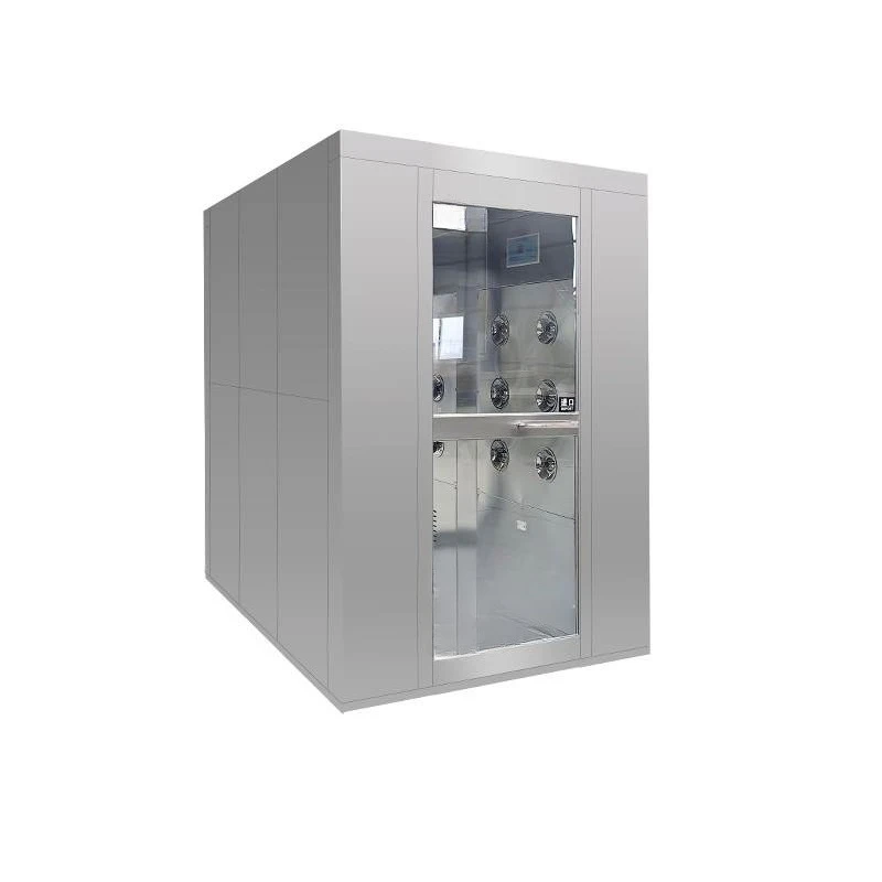 Stainless steel air shower room single double blow dust-free workshop air shower door purification air shower room
Stainless steel air shower room single double blow dust-free workshop air shower door purification air shower room