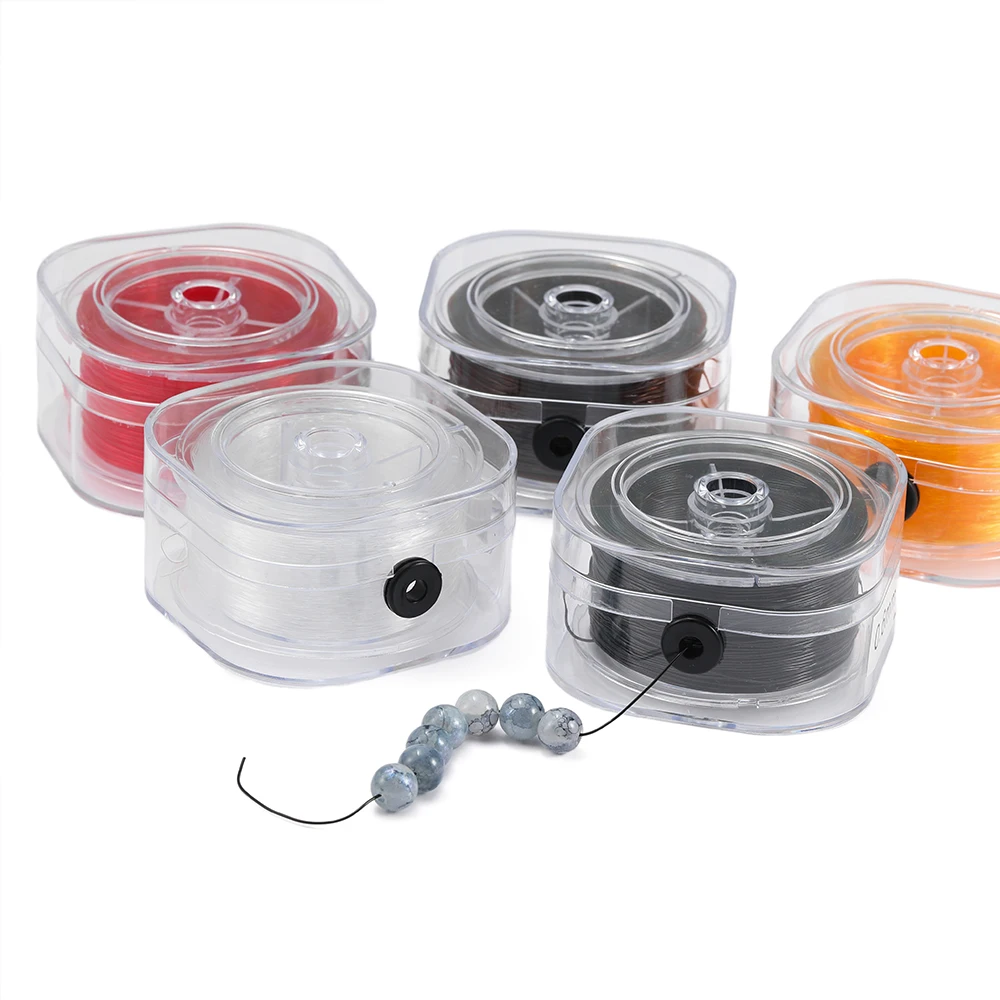 1Roll 36/60/100/120m Multiple Sizes Elastic String bead thread Stretchy Cord for DIY Bracelet Necklaces Jewelry Making Findings
1Roll 36/60/100/120m Multiple Sizes Elastic String bead thread Stretchy Cord for DIY Bracelet Necklaces Jewelry Making Findings