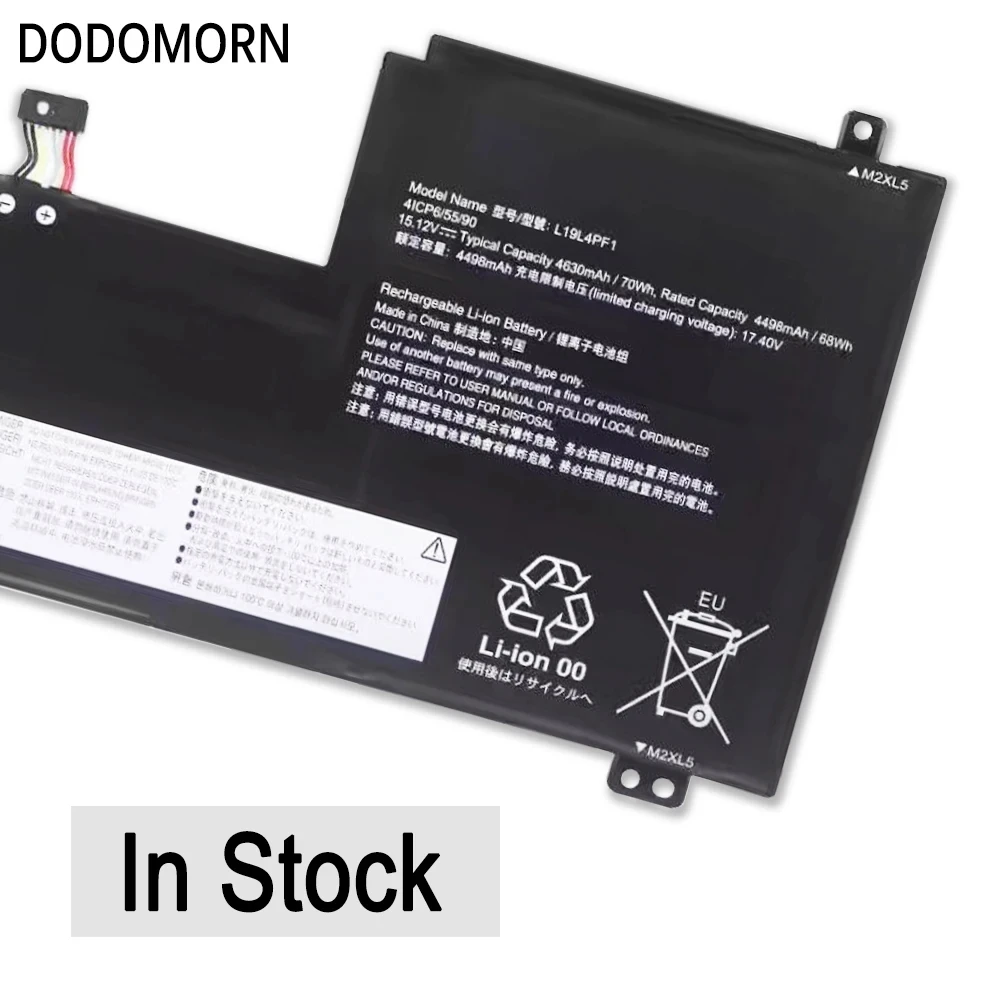 New Laptop Battery For Lenovo Ideapad 5-15IIL05 81YK,5-15ARE05 81YQ,5 15ABA7 82SG,XiaoXinAir 15IIL 2020,L19D3PF3 70Wh
New Laptop Battery For Lenovo Ideapad 5-15IIL05 81YK,5-15ARE05 81YQ,5 15ABA7 82SG,XiaoXinAir 15IIL 2020,L19D3PF3 70Wh