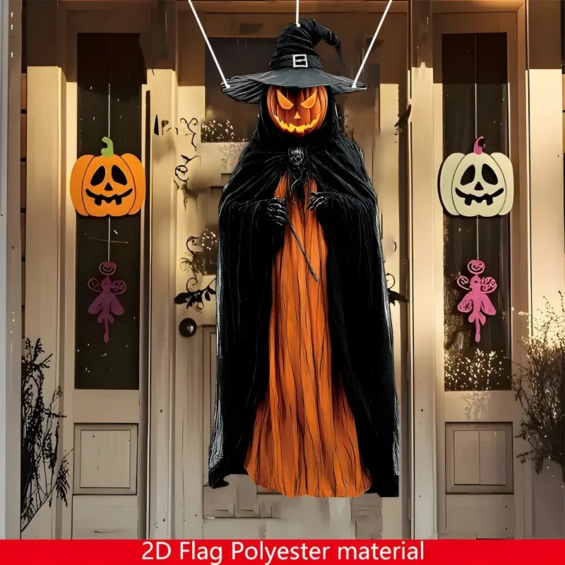 2D Halloween Horror Evil Pumpkin Man hanging Background Cloth Halloween Terror Atmosphere Indoor and Outdoor Decoration Supplies
2D Halloween Horror Evil Pumpkin Man hanging Background Cloth Halloween Terror Atmosphere Indoor and Outdoor Decoration Supplies