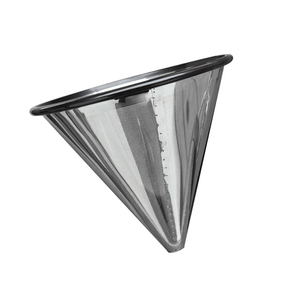 1Stainless Steel Coffee Strainer Reusable Drip Coffee Filter Cup Teaware Accessory For Home Use
1Stainless Steel Coffee Strainer Reusable Drip Coffee Filter Cup Teaware Accessory For Home Use
