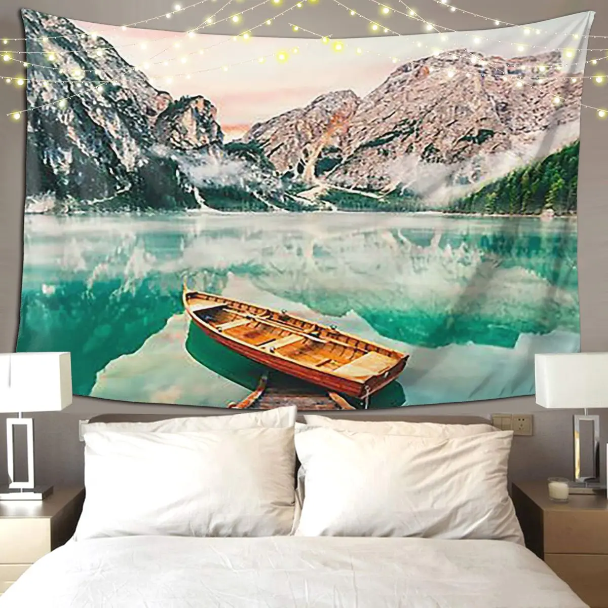 Live The Adventure - Lago Di Braies XVII Tapestry Art Wall Hanging Home Decoration Tapestries for Living Room Bedroom Dorm Room
Live The Adventure - Lago Di Braies XVII Tapestry Art Wall Hanging Home Decoration Tapestries for Living Room Bedroom Dorm Room