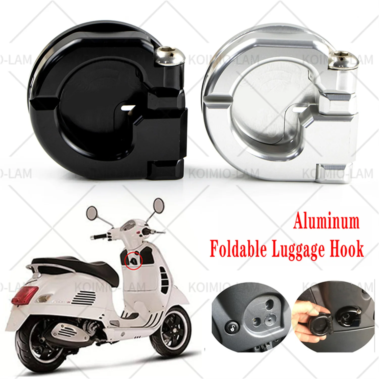 Fit For Vespa GTS300 LXV Sprint Primavera helmet hook lock hook adapter storage hook 300 GTS GTV LX LT
Fit For Vespa GTS300 LXV Sprint Primavera helmet hook lock hook adapter storage hook 300 GTS GTV LX LT
